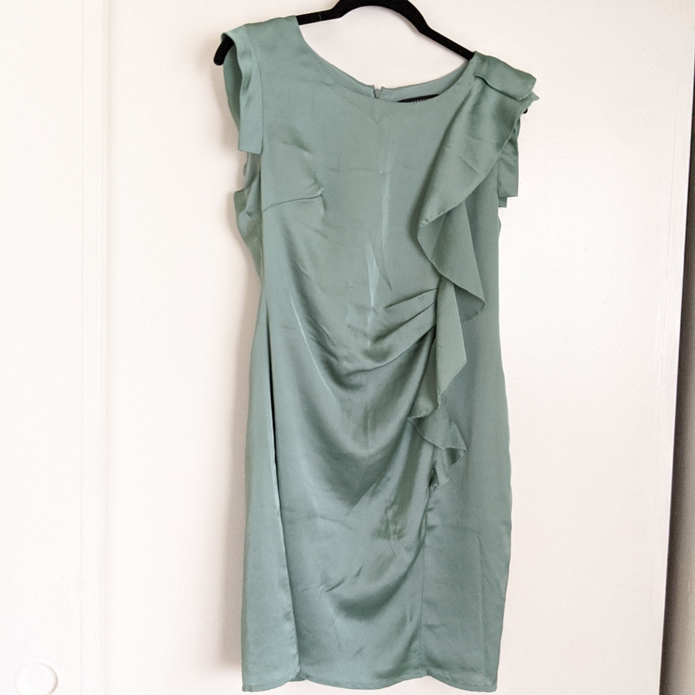 [Used] Zimmer Sage Green Silk Dress
